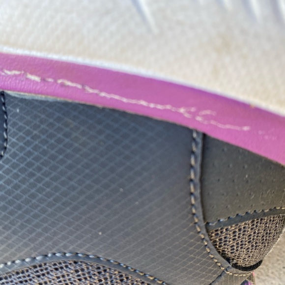 Womens Skechers Sport Summits New World Charcoal/Purple size 10 - Picture 6 of 7
